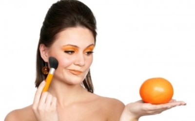 Funky Orange Makeup for 2014 Sping/Summer